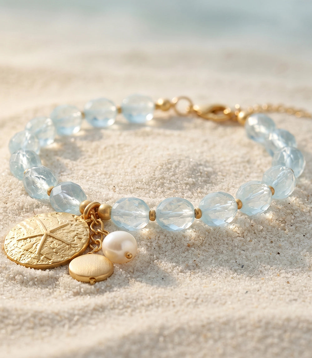 Sand Dollar Charm Bracelet