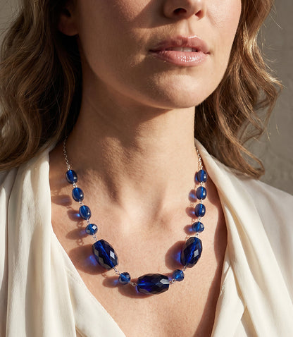 Sapphire Stone Necklace