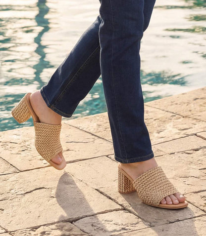 Seychelles Adapt Raffia Heel Sandals