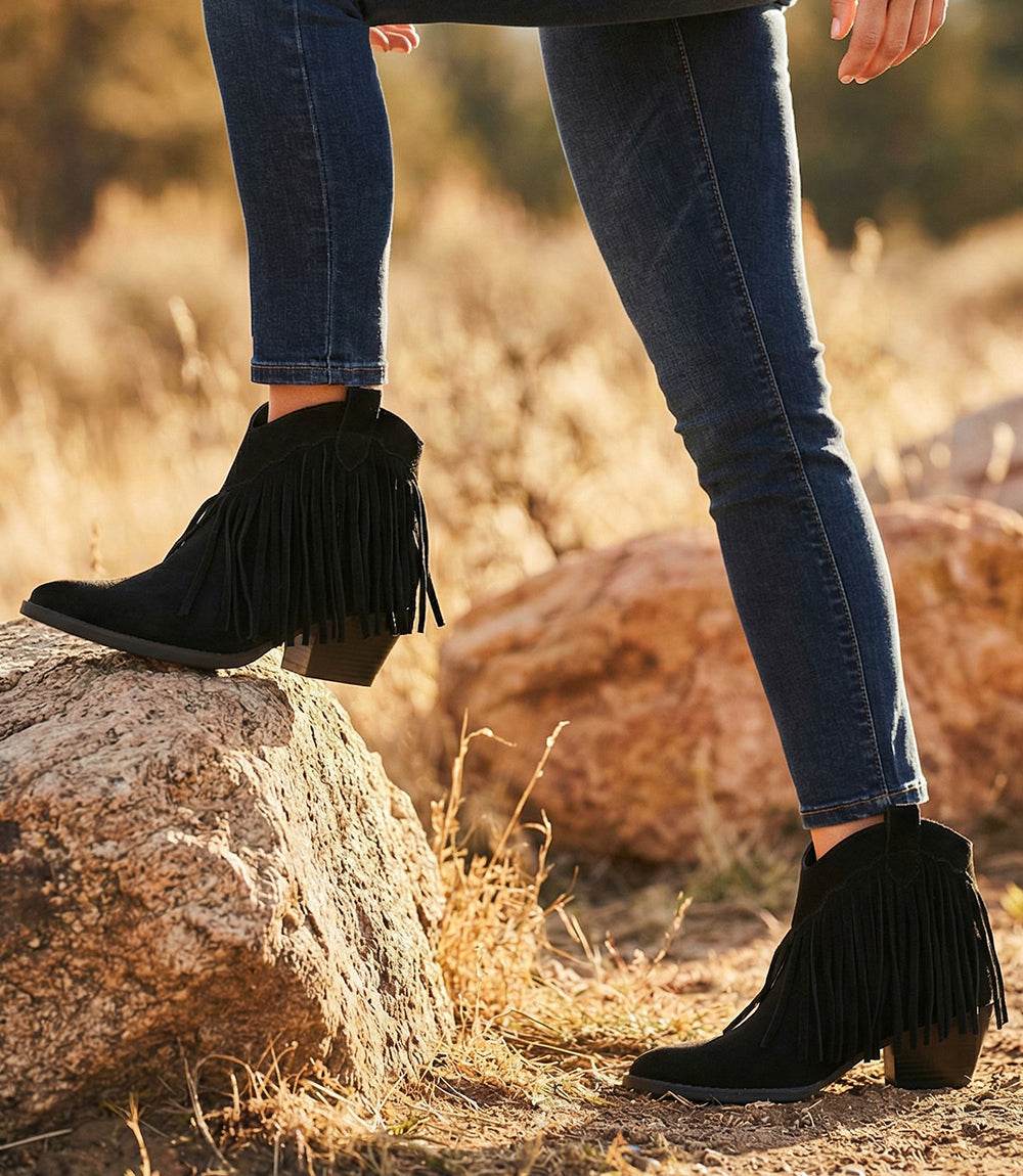 Seychelles Easy Come Easy Go Fringe Booties