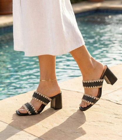 Seychelles Hattie Raffia Heel Sandals