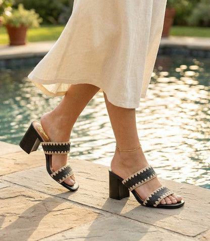 Seychelles Hattie Raffia Heel Sandals