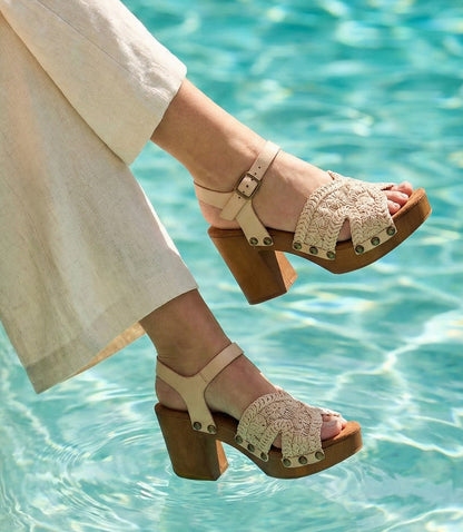 Seychelles Ravenna Woven Platform Sandals