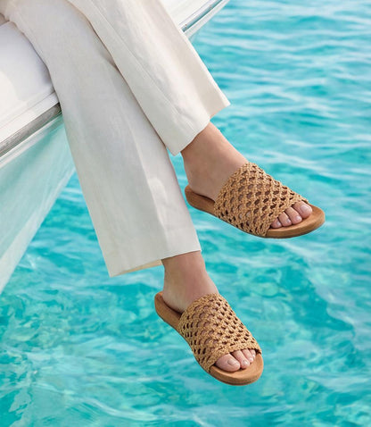 Seychelles Somerset Woven Slide Sandals