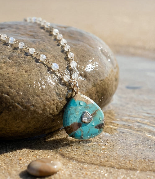 Turquoise Amulet Necklace