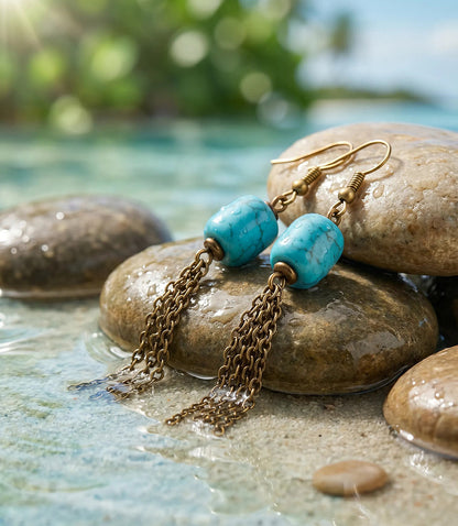 Turquoise Dangling Earrings