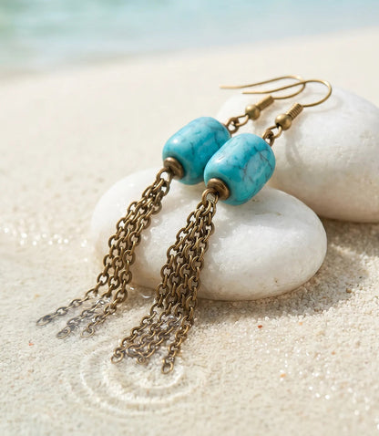 Turquoise Dangling Earrings