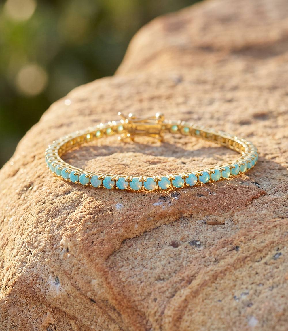 Turquoise Tennis Bracelet