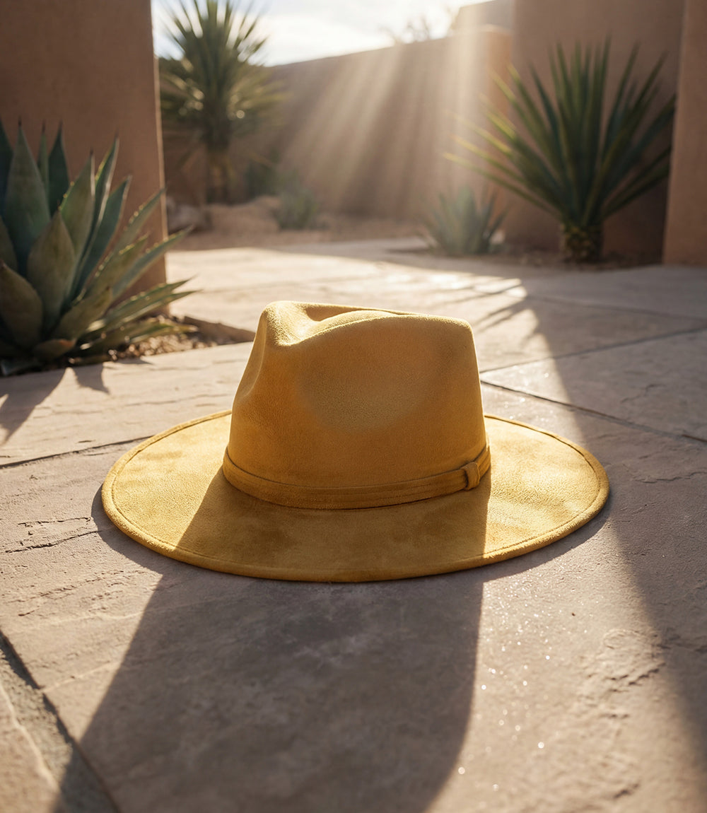 Vegan Suede Rancher Hat