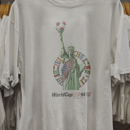 1994 USA World Cup Liberty Washed White Tee