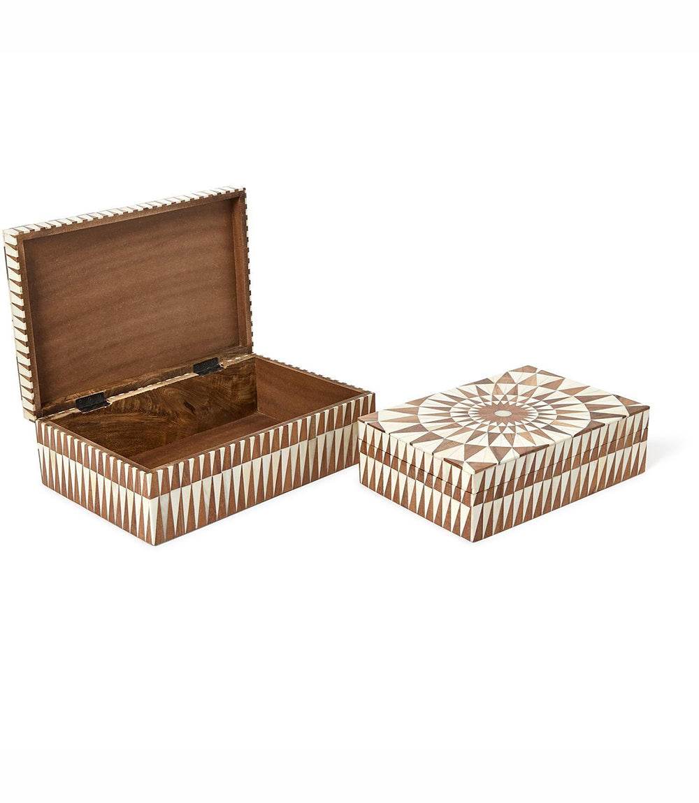 Large Mosaic Bone Decorative Box