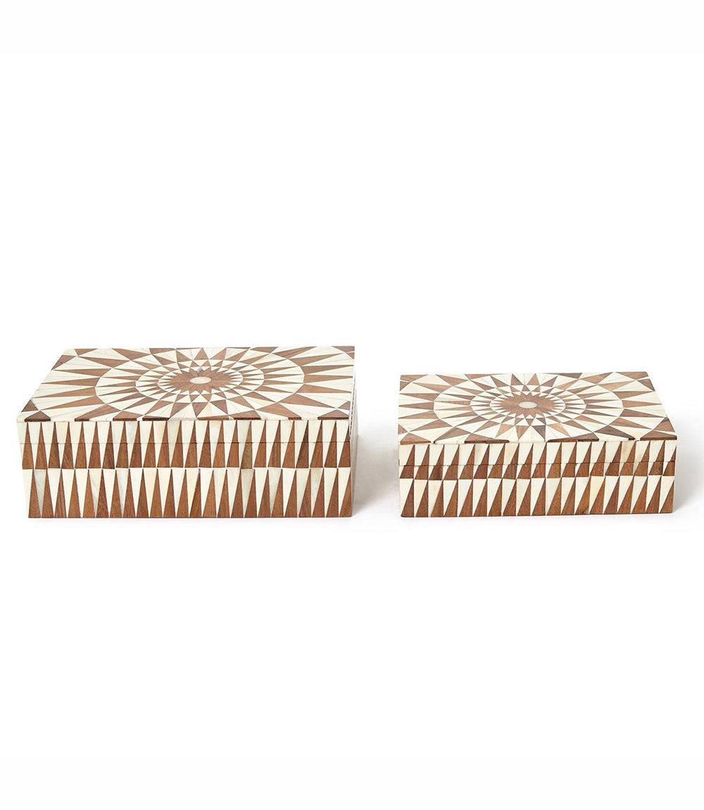 Small Mosaic Bone Decorative Box