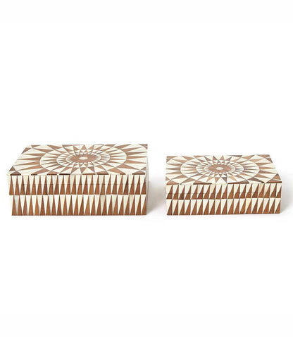 Small Mosaic Bone Decorative Box