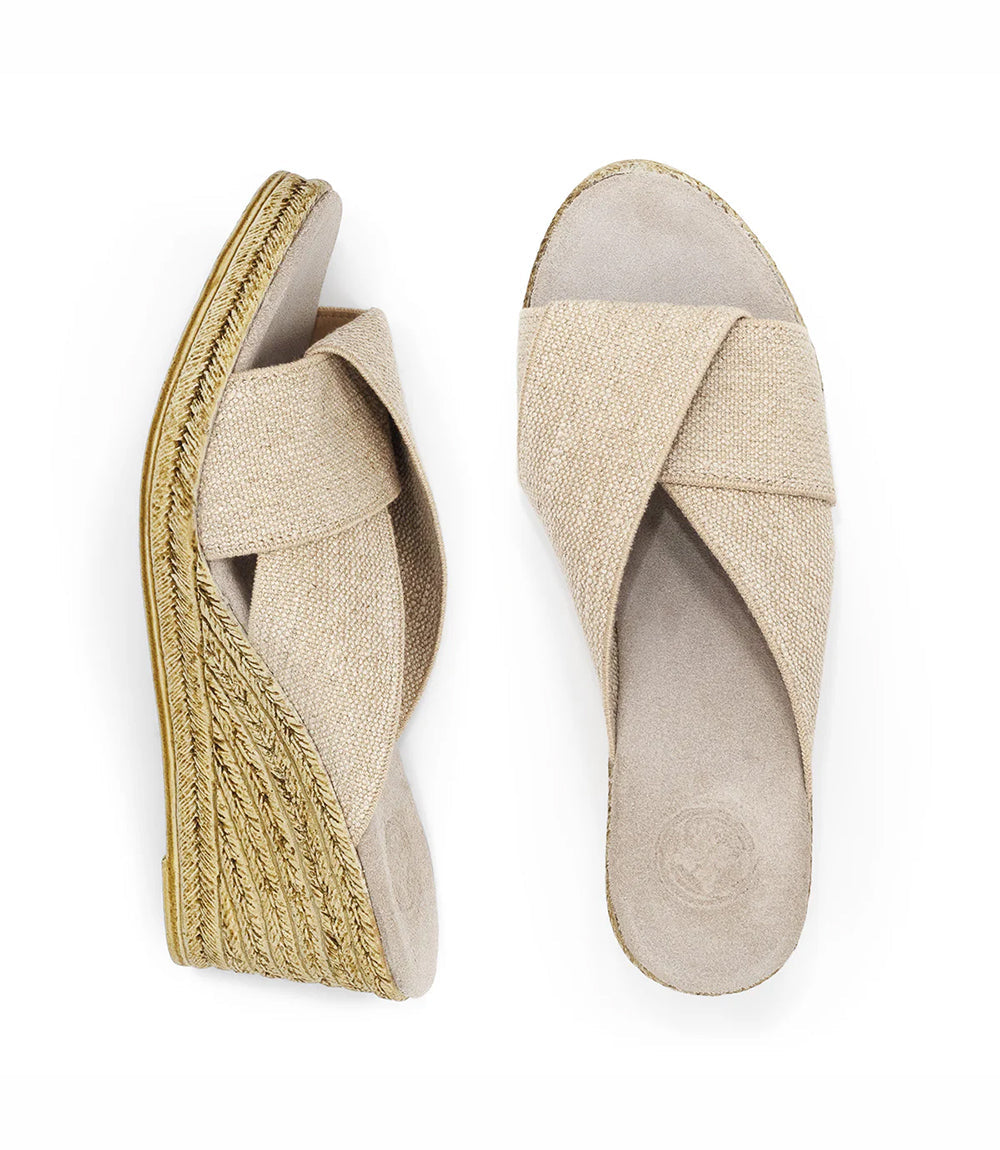 Charleston Shoe Co. Porter Wedge Sandals