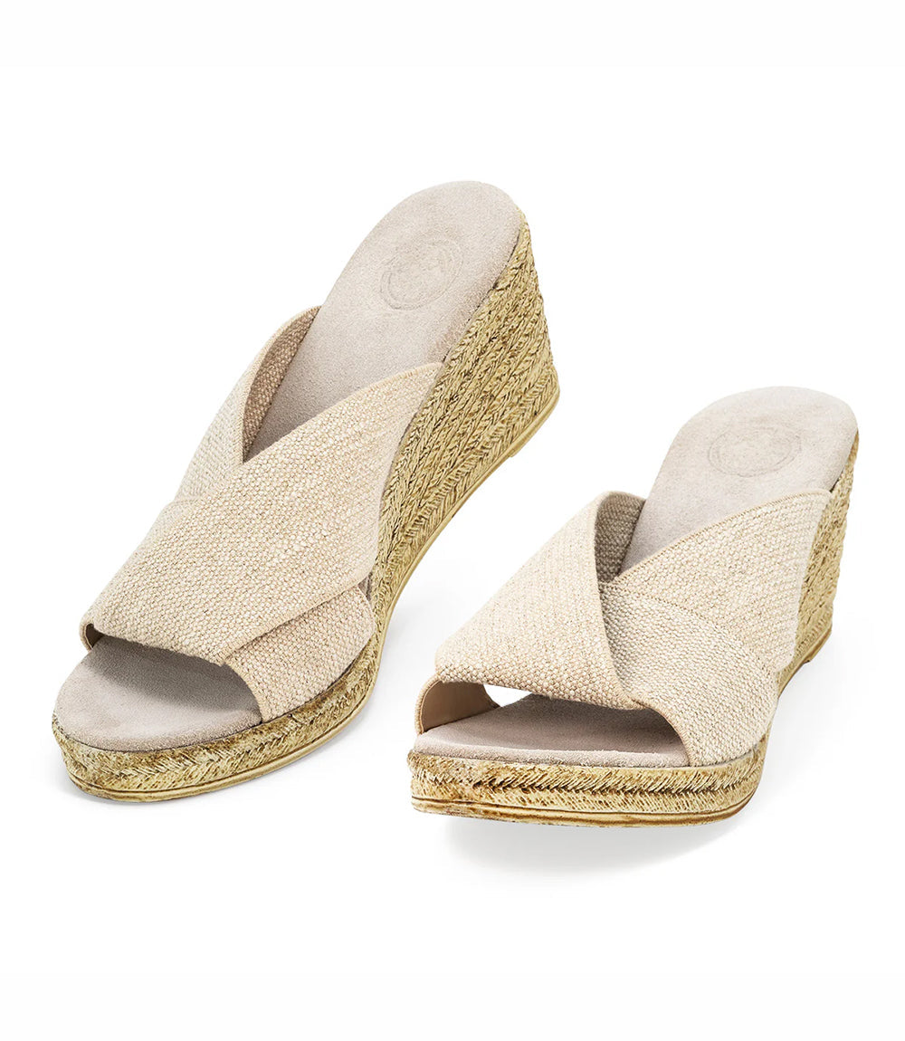 Charleston Shoe Co. Porter Wedge Sandals