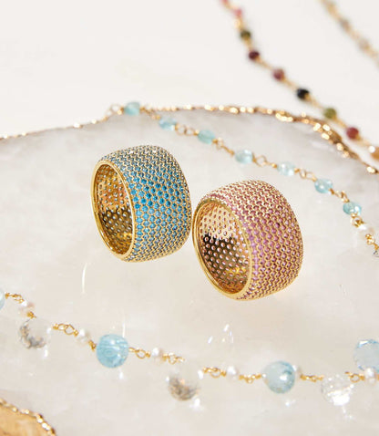 Colorful Crystal Ring