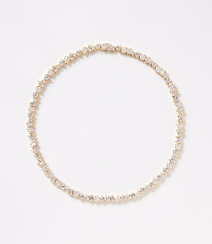 Multi Shaped Tennis Necklace