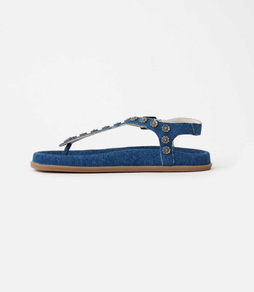 Seychelles Sunday Funday T-Strap Studded Sandals