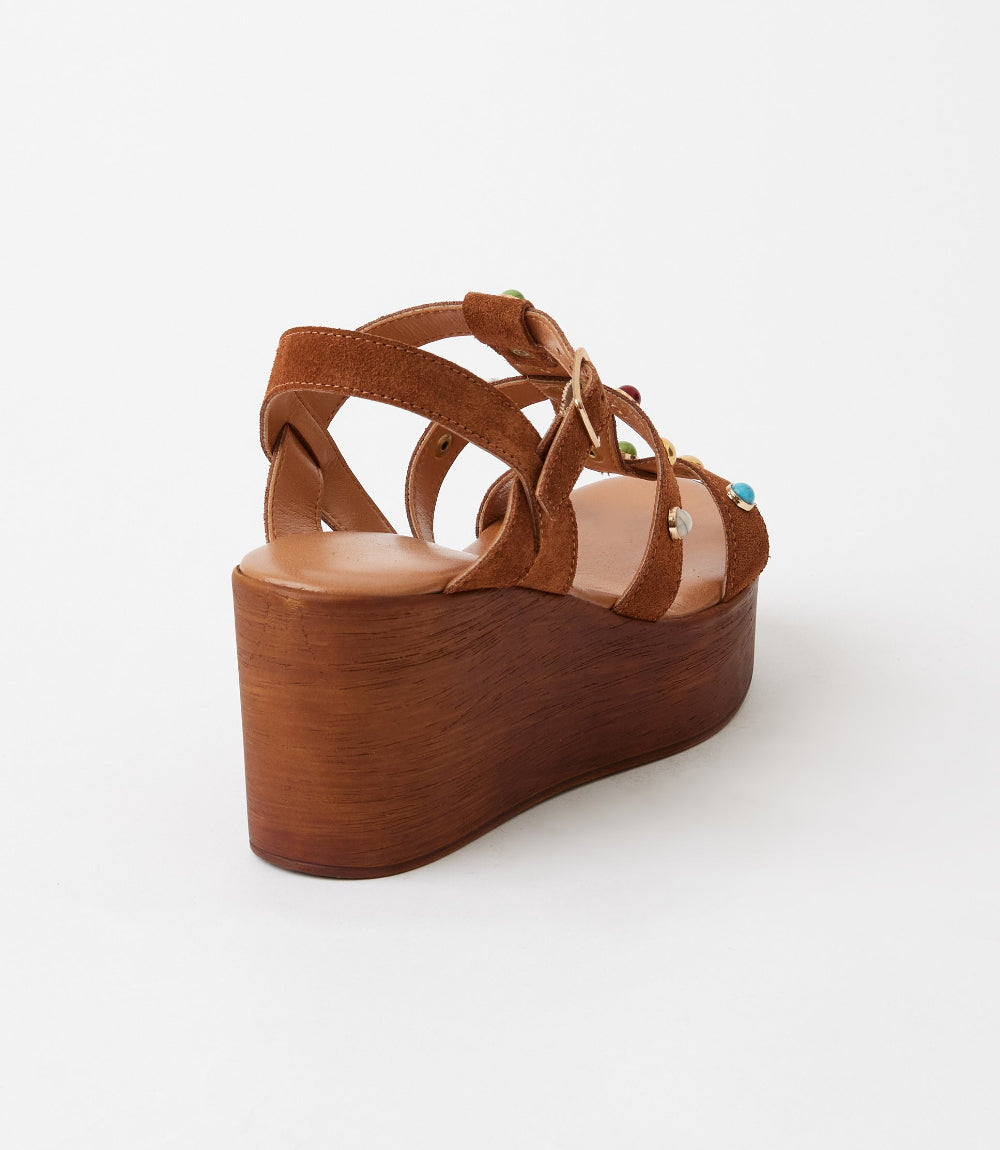 Seychelles Ticket To Ride Suede Wedge Sandals