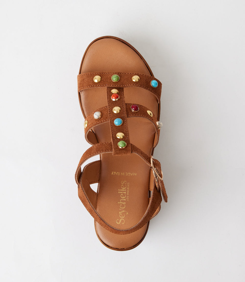 Seychelles Ticket To Ride Suede Wedge Sandals