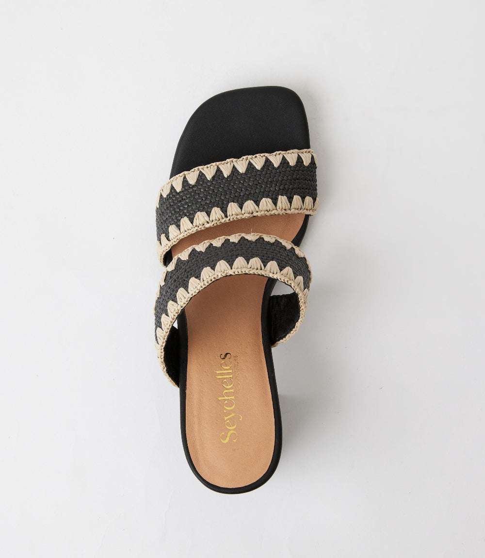 Seychelles Hattie Raffia Heel Sandals
