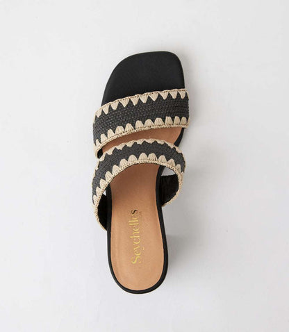 Seychelles Hattie Raffia Heel Sandals