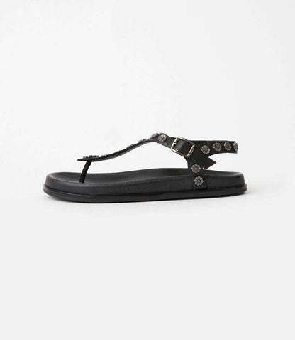 Seychelles Sunday Funday T-Strap Studded Sandals