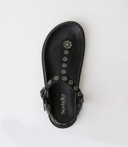 Seychelles Sunday Funday T-Strap Studded Sandals