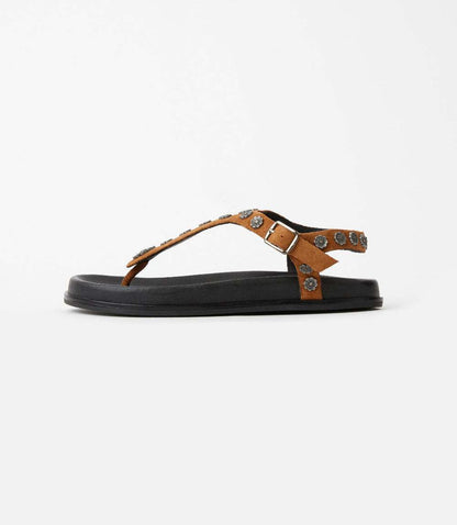 Seychelles Sunday Funday T-Strap Studded Sandals