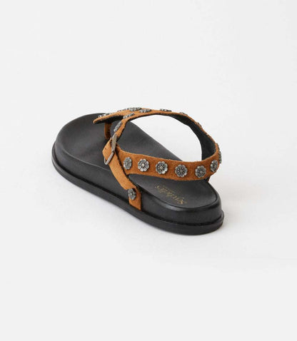 Seychelles Sunday Funday T-Strap Studded Sandals