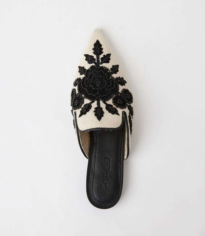 Seychelles Around The World Embroidered Mules