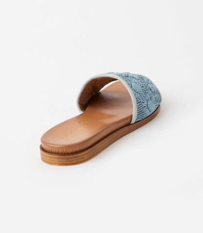 Seychelles Dakota Flower Raffia Slides