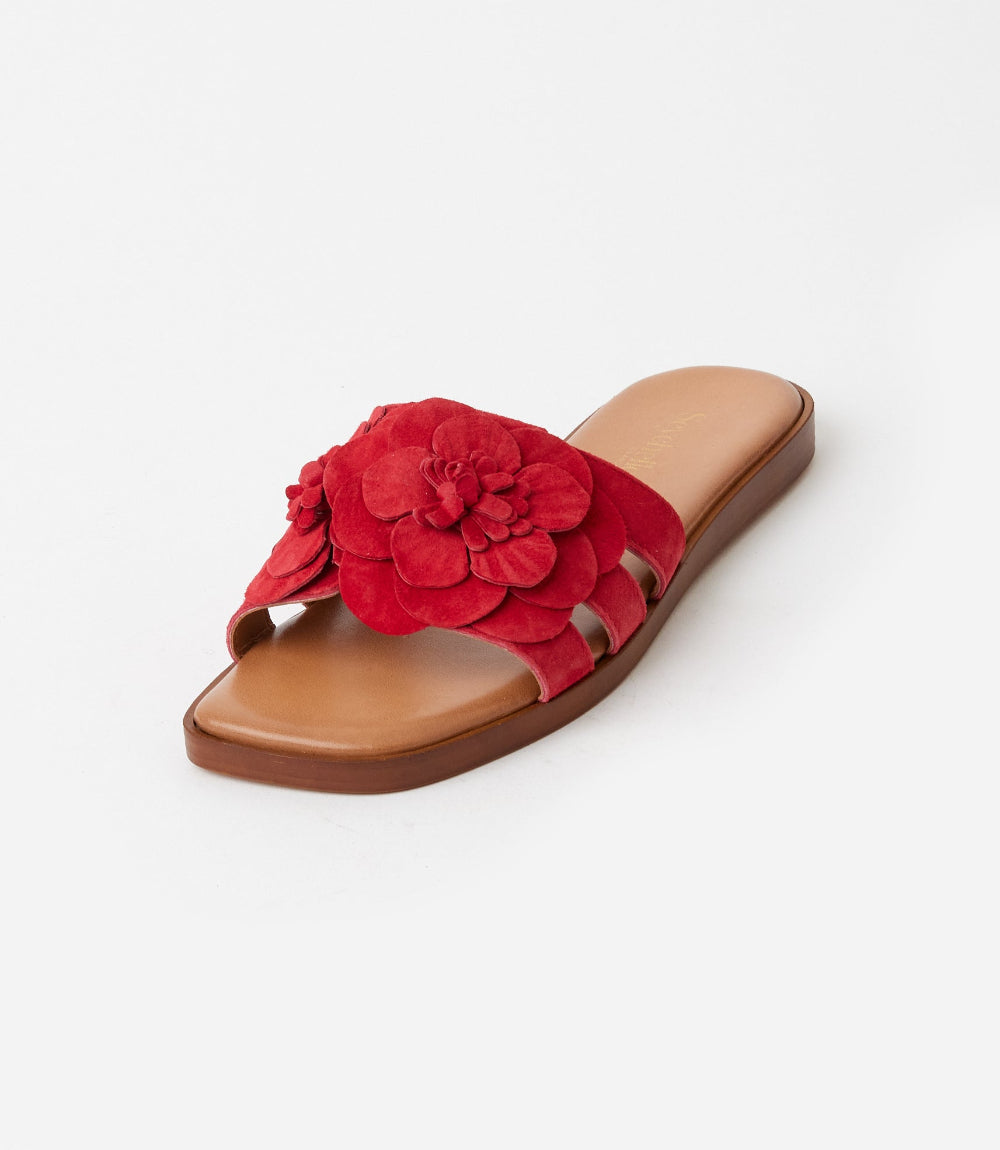 Seychelles Morning Dew Floral Slide Sandals