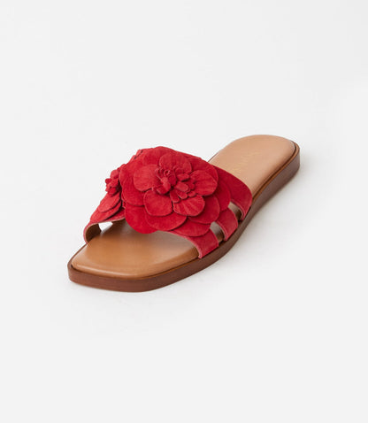 Seychelles Morning Dew Floral Slide Sandals