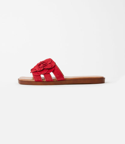 Seychelles Morning Dew Floral Slide Sandals