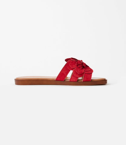 Seychelles Morning Dew Floral Slide Sandals