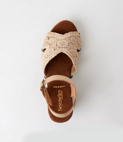 Seychelles Ravenna Woven Platform Sandals