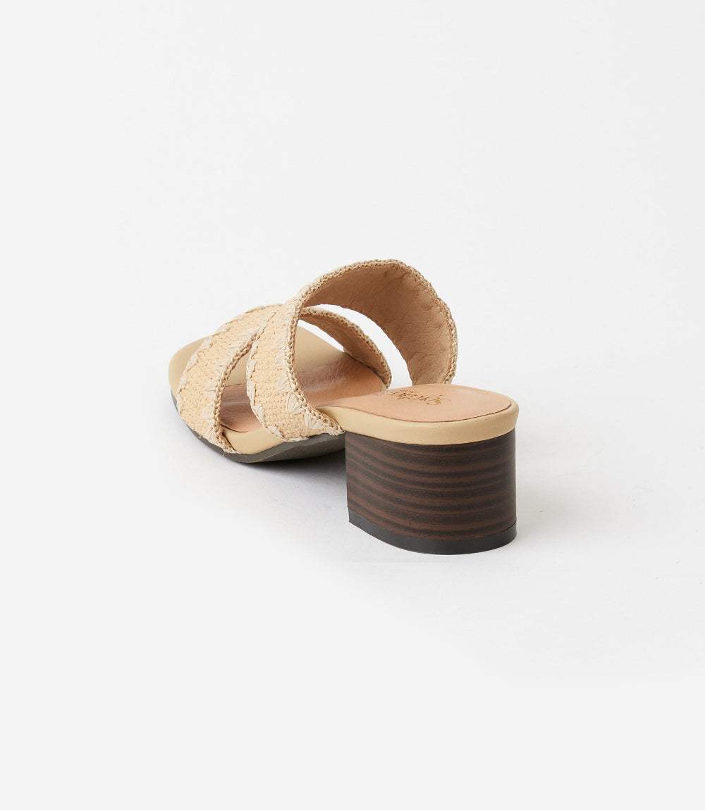 Seychelles Maui Raffia Mid Heel Sandals