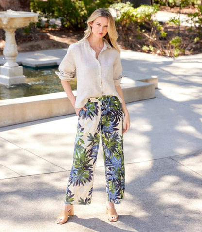 Drawstring Ankle Pants