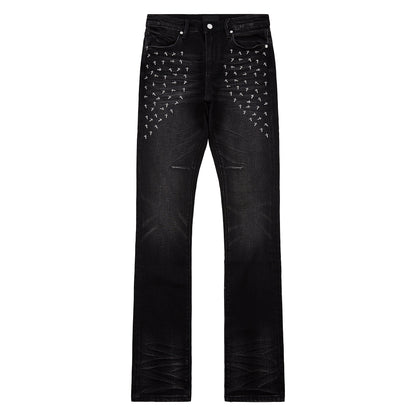 Olivier Denim | Graphite Fade Cross