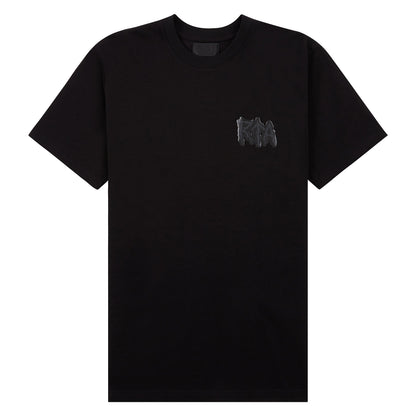 Liam Cyber Metal Tee | Black