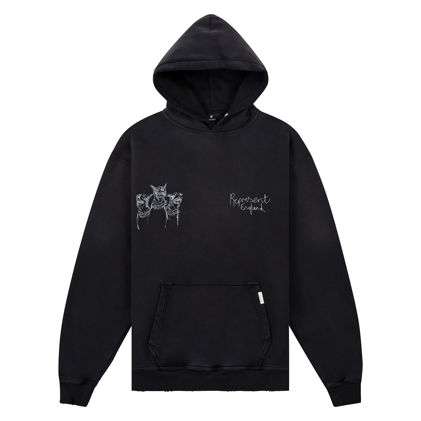 Hand Drawn Thoroughbred Dogs Hoodie