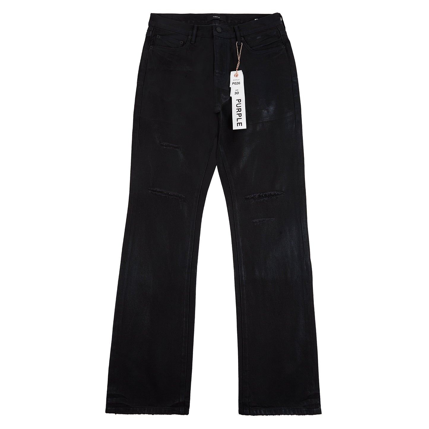 Rinsed Darkest Foil Bootcut Denim