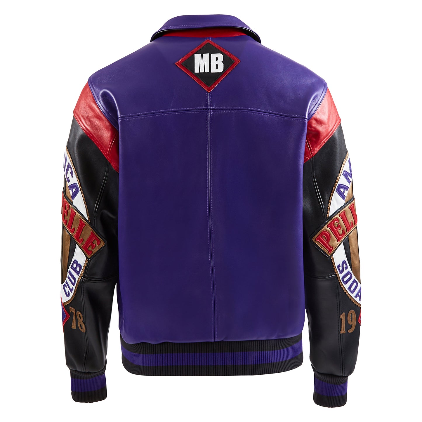 American Soda Club Jacket | Purple/Black/Cabernet