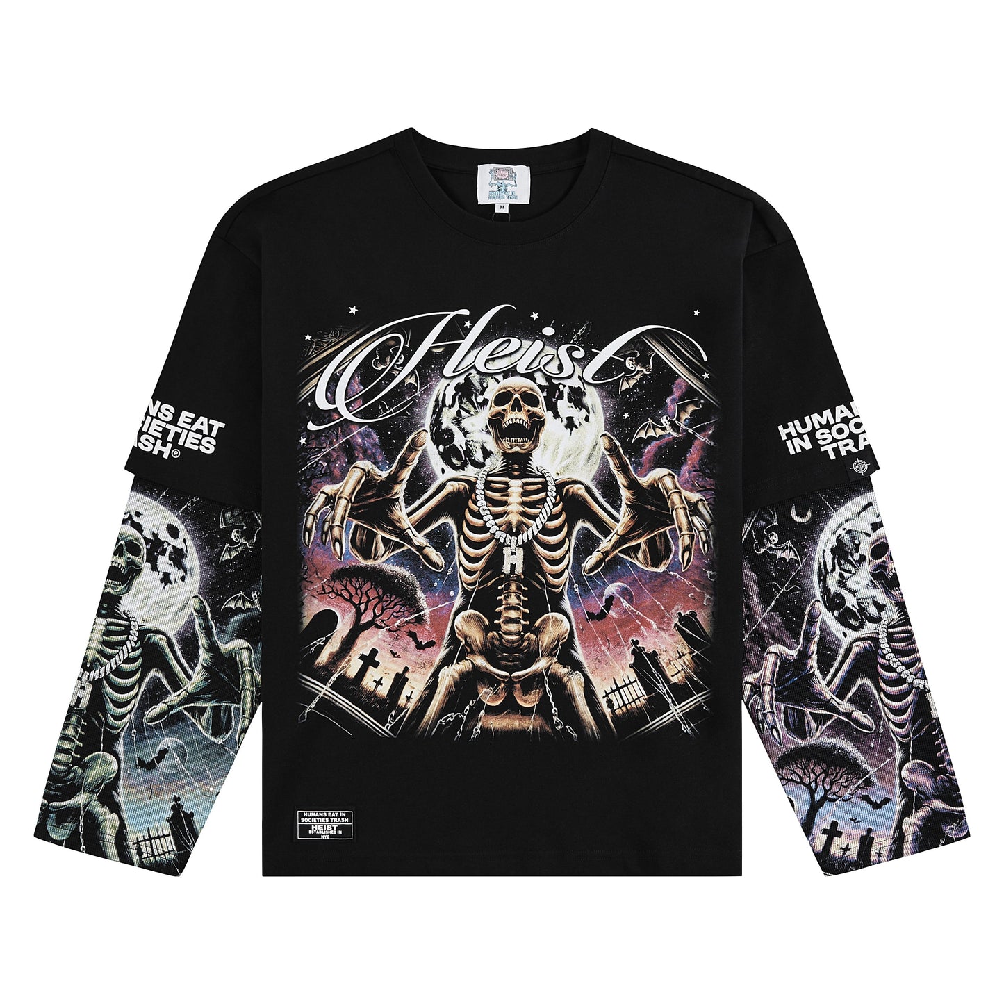 From The Grave Thermal Sleeve Tee