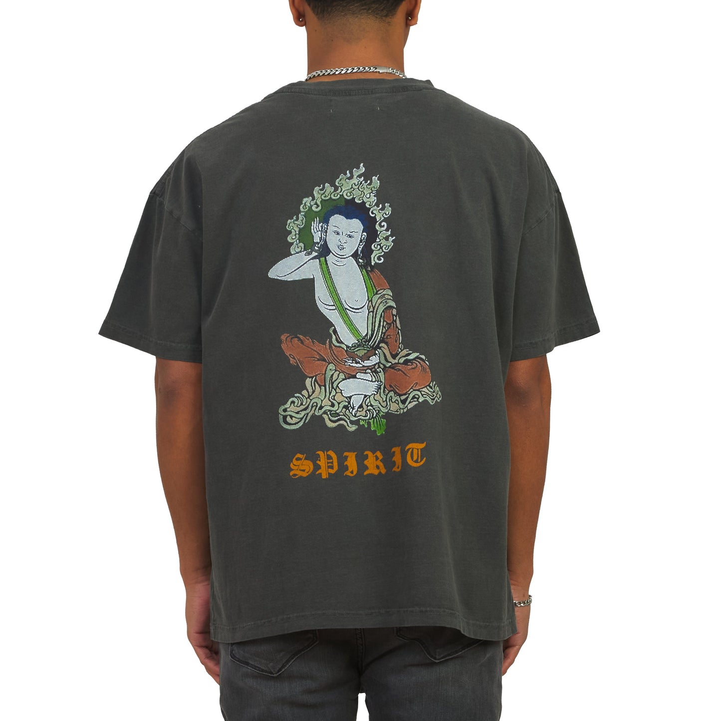 Monk Spirit Tee | Faded Black