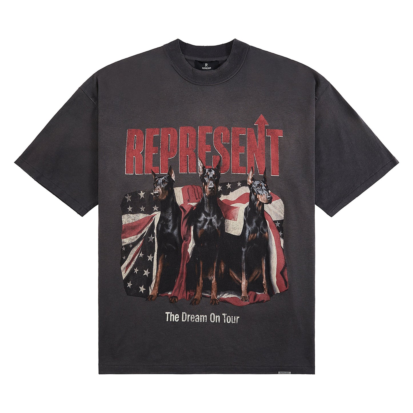 Dream On Tour Tee | Sun Fade Grey