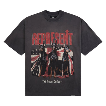Dream On Tour Tee | Sun Fade Grey