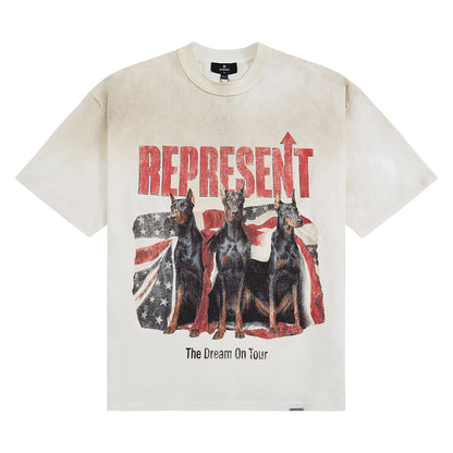 Dream On Tour Tee | Washed Ecru