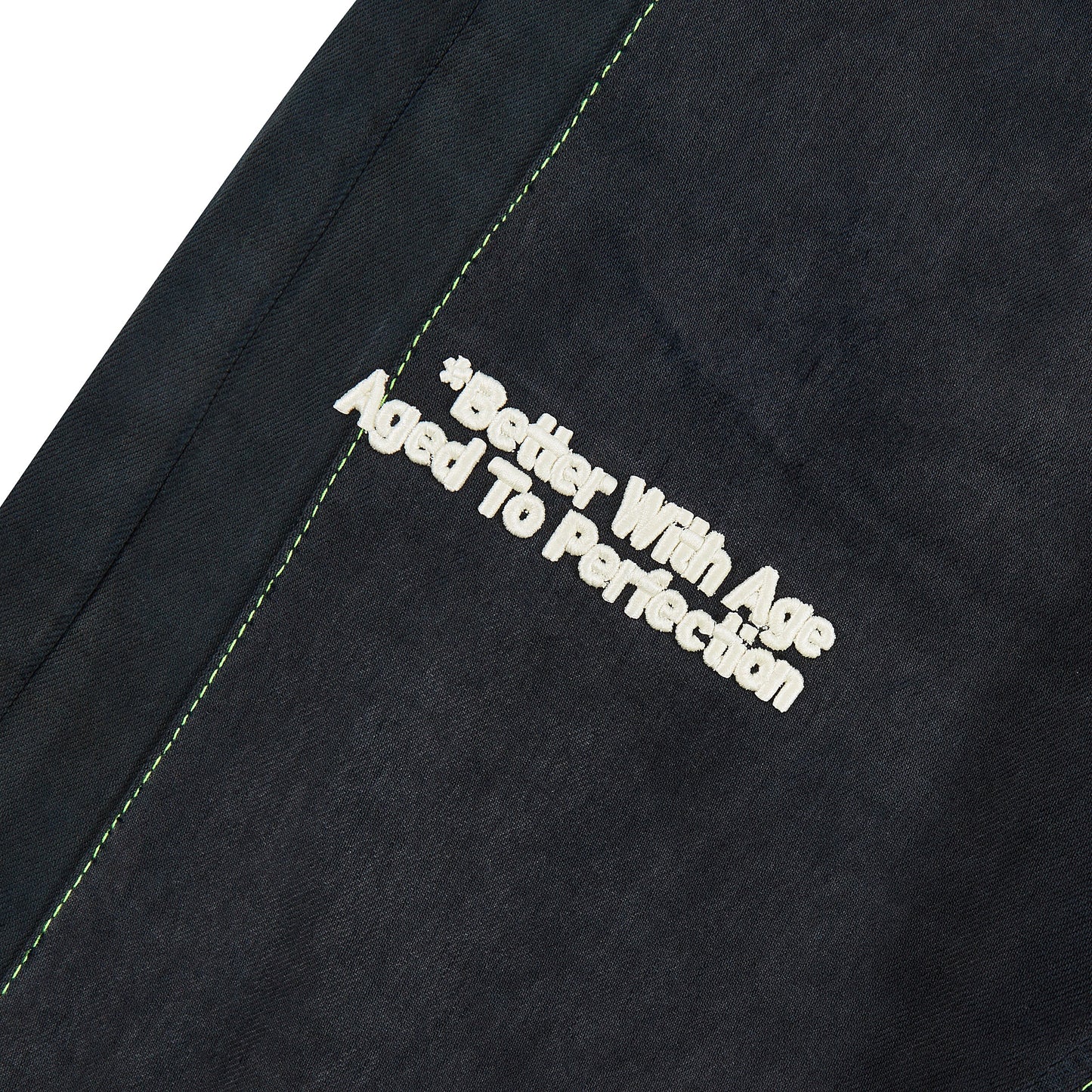 Monroe Triple-Wide Denim Short | Black